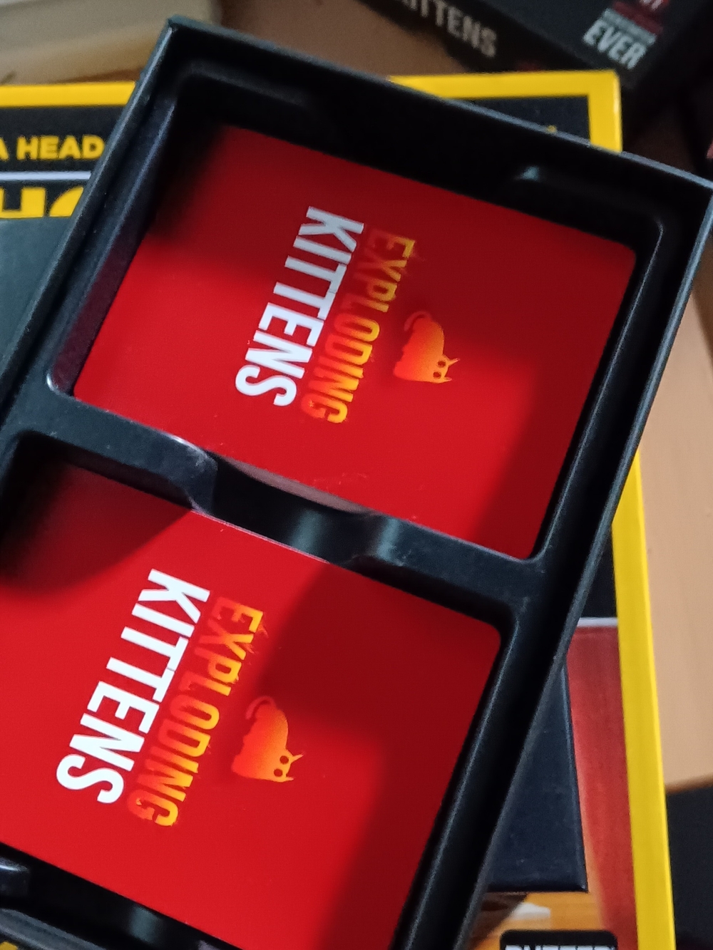 Exploding Kittens NSFW Edition Card Game - Black & Red - Picture 3 of 3
